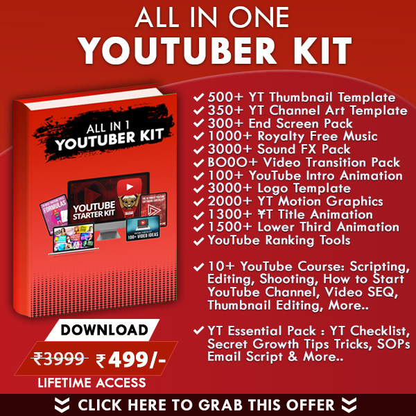 YouTuber Kit After Effects Templates